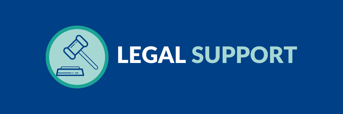 Legal Support Header Card