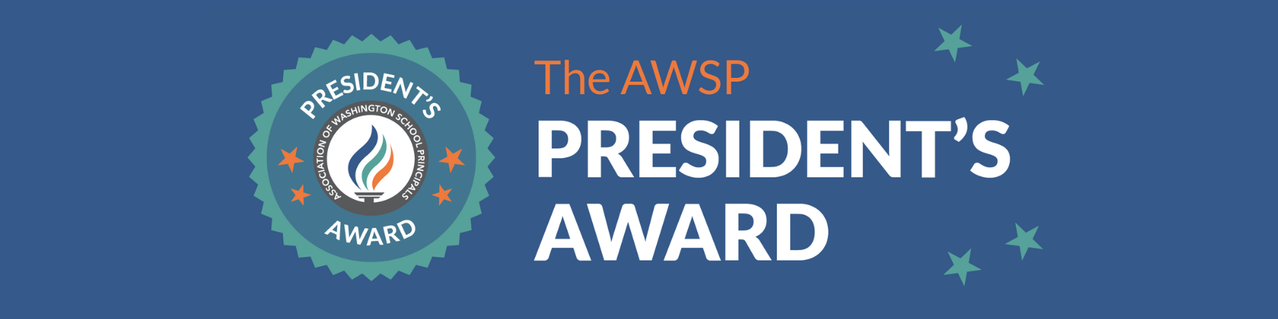 President's Award Webpage Header